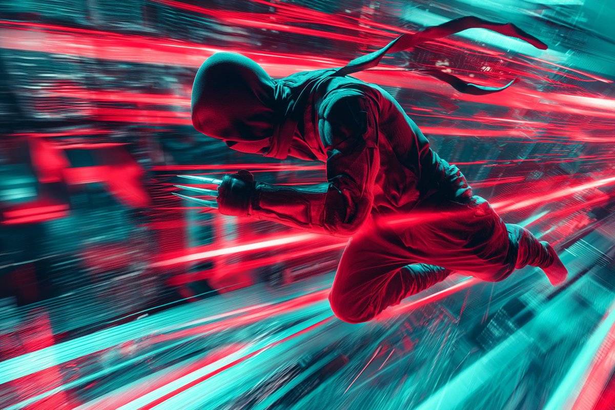 AIBoxBot视觉拆解：赛博霓虹疾驰构图模板｜Midjourney 教程 - AIBoxBot