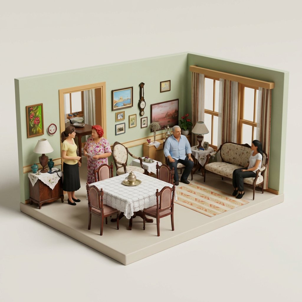 AIBoxBot构图拆解：迷你土耳其电视剧场景，用 NanoBanana 复刻｜NanoBanana 实操指南（附提示词） - AIBoxBot