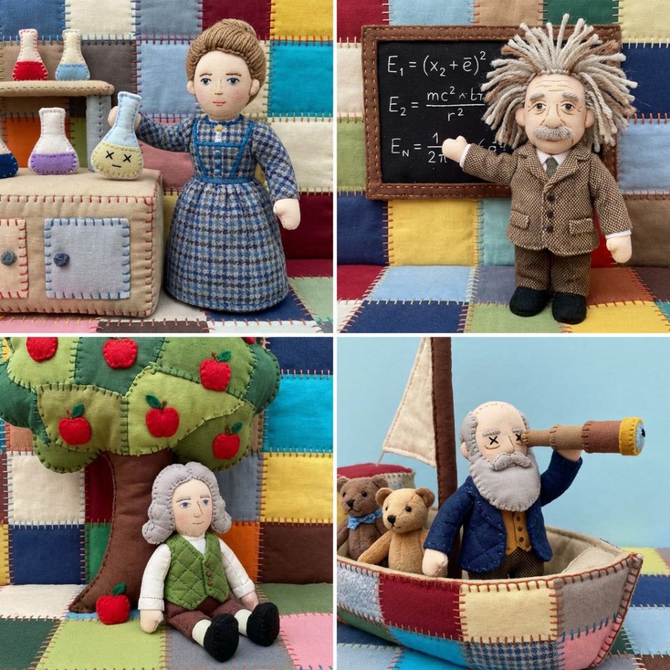 AIBoxBot视觉笔记：拼布被风格通用提示法：科学家也能套用｜NanoBanana 构图实操指南 - AIBoxBot