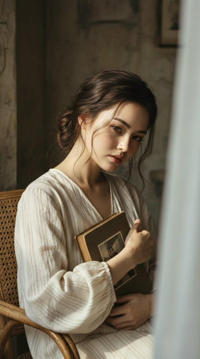 AIBoxBot案例解析：极简裸妆电影人像：自然肌理质感解析｜Midjourney 提示词 - AIBoxBot