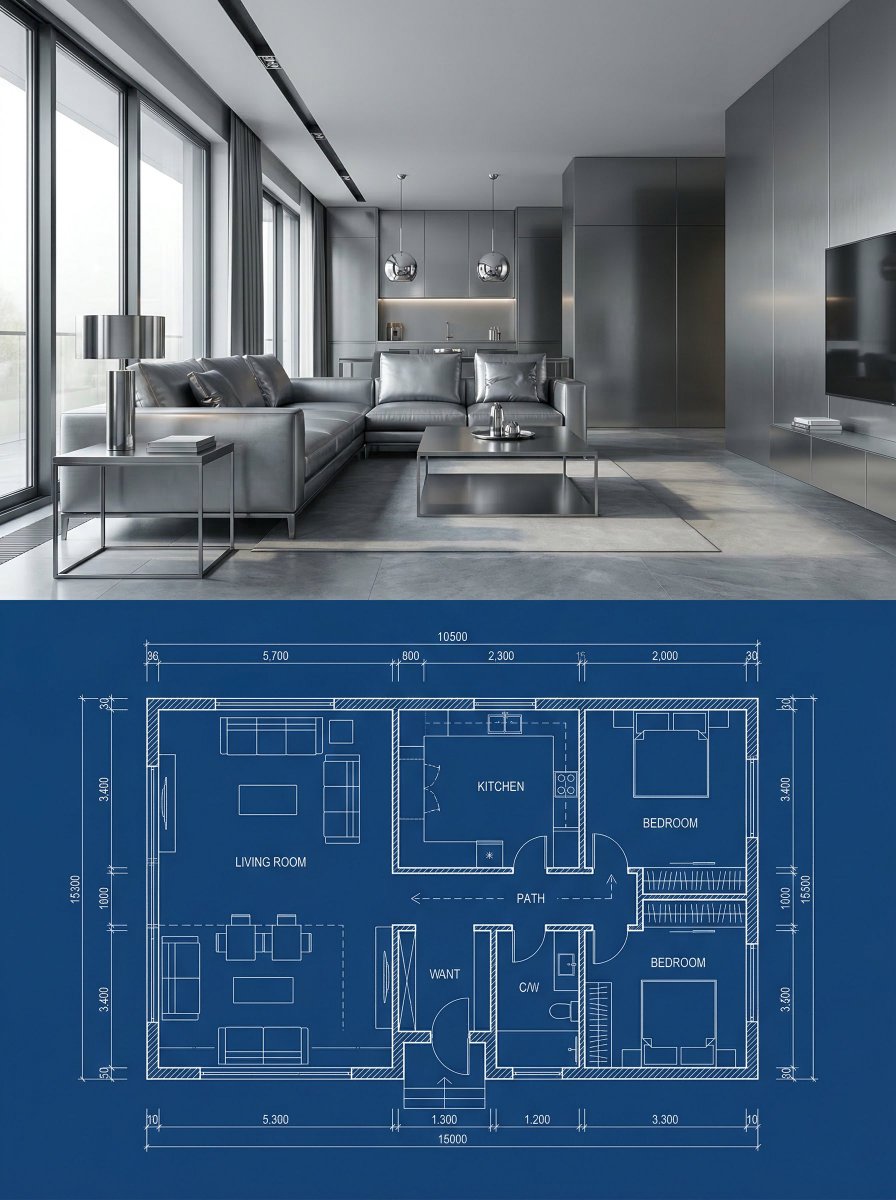 AIBoxBot视觉拆解：Nano Banana 2 对比 Pro：建筑表现力谁更强？｜NanoBanana 教程 - AIBoxBot