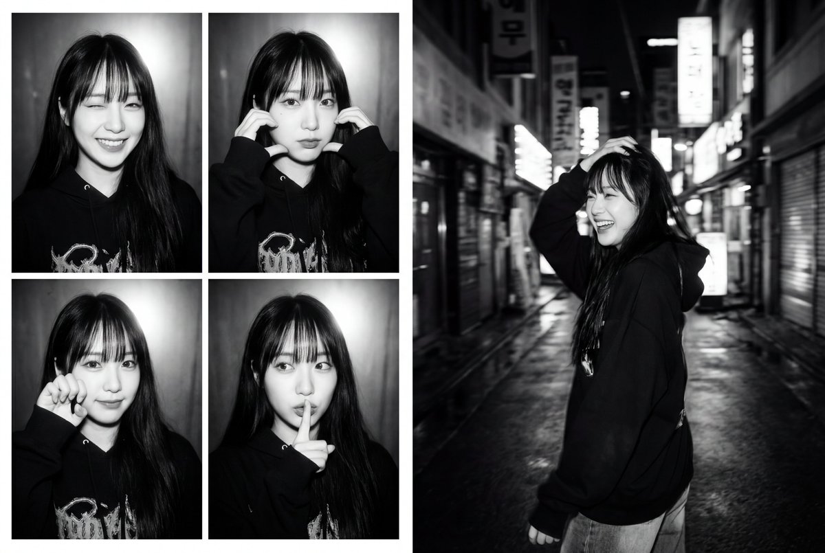 AIBoxBot实战笔记：黑白街拍拼贴：双页杂志感排版｜Midjourney 教程 - AIBoxBot