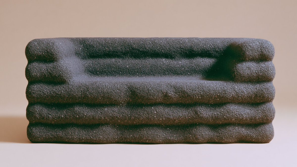 AIBoxBot创作练习：高质客厅沙发一组：材质与空间的练习范本｜Midjourney 提示词分享 - AIBoxBot