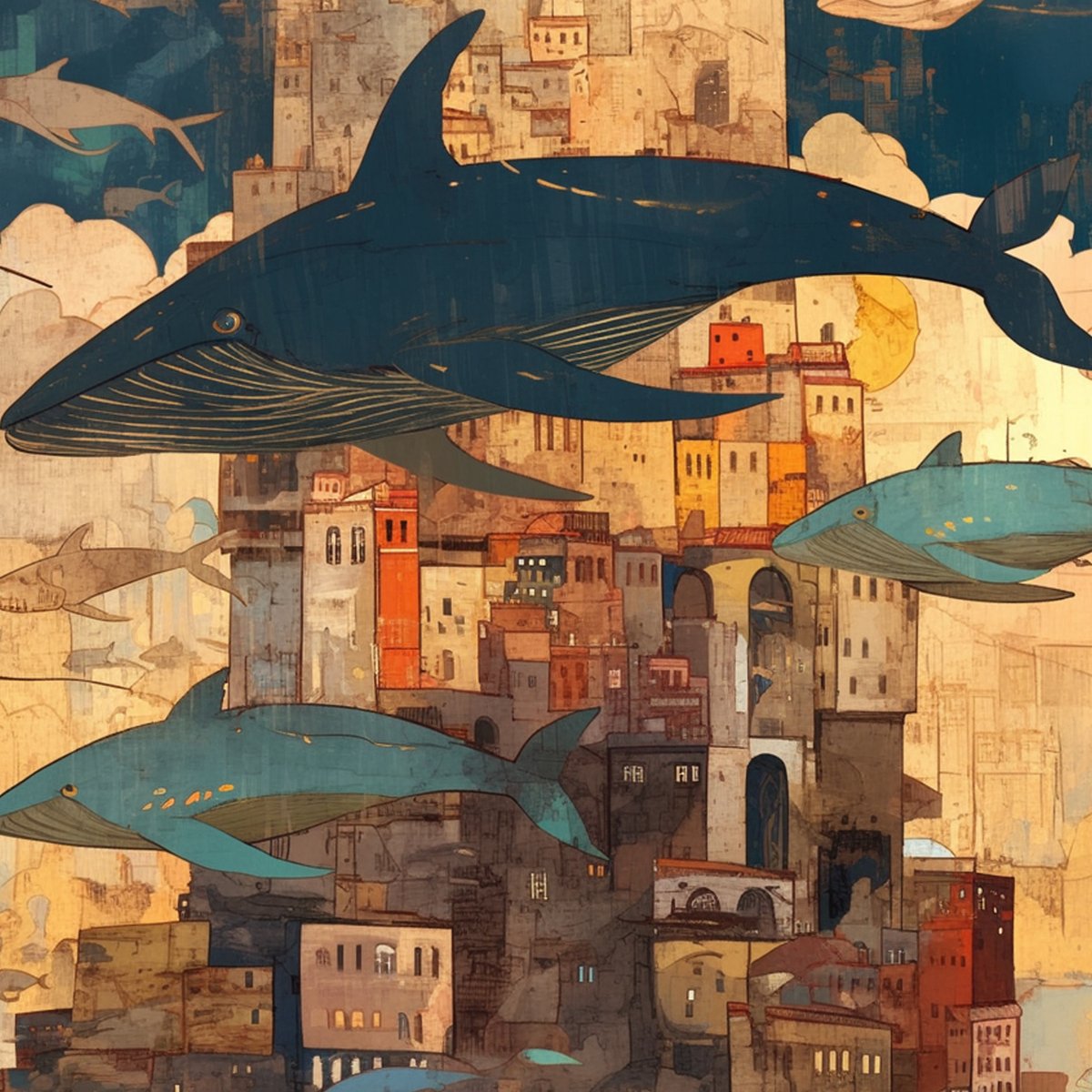 AIBoxBot视觉笔记：抽象概念练习：日更式 AI 艺术修行｜Midjourney 构图实操指南 - AIBoxBot