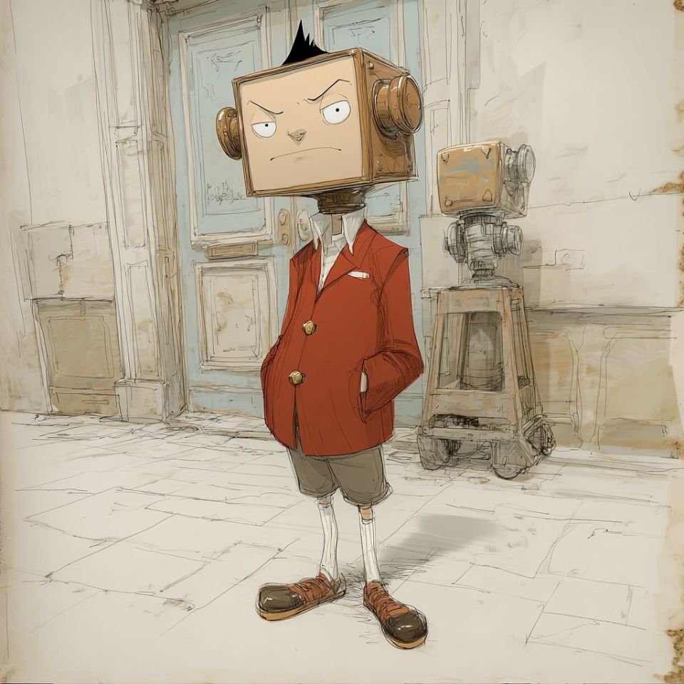 AIBoxBot构图拆解：赛博像素科幻：自定义风格拆解｜Midjourney 实操指南（附提示词） - AIBoxBot