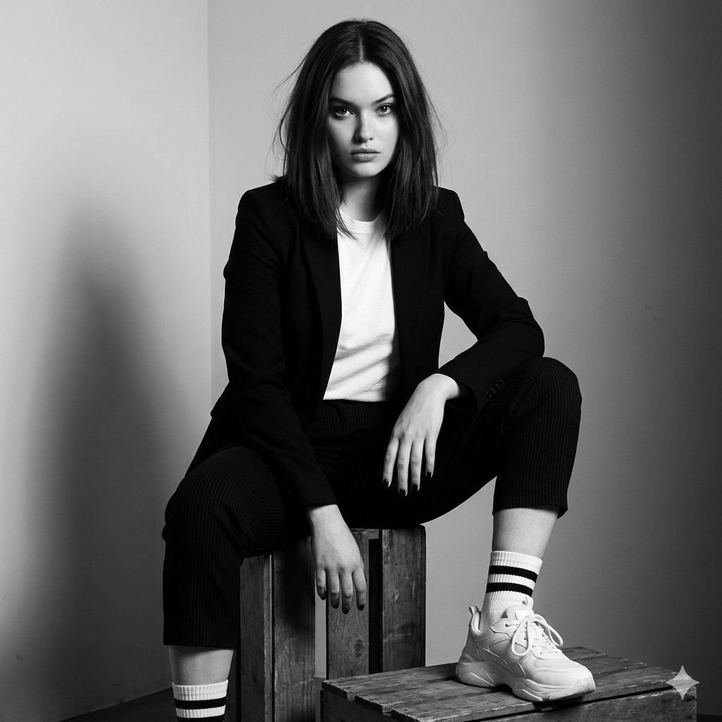 AIBoxBot风格练习：超写实女像：从神情到环境的完全还原  ｜NanoBanana 提示词分享 - AIBoxBot