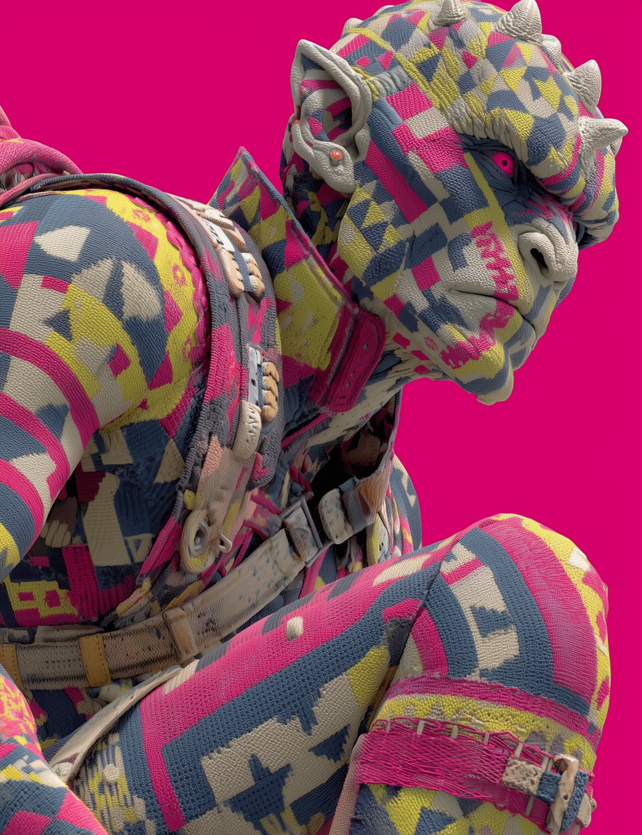 AIBoxBot创作练习：异形狂潮：高饱和怪物肖像练习｜Midjourney 提示词分享 - AIBoxBot