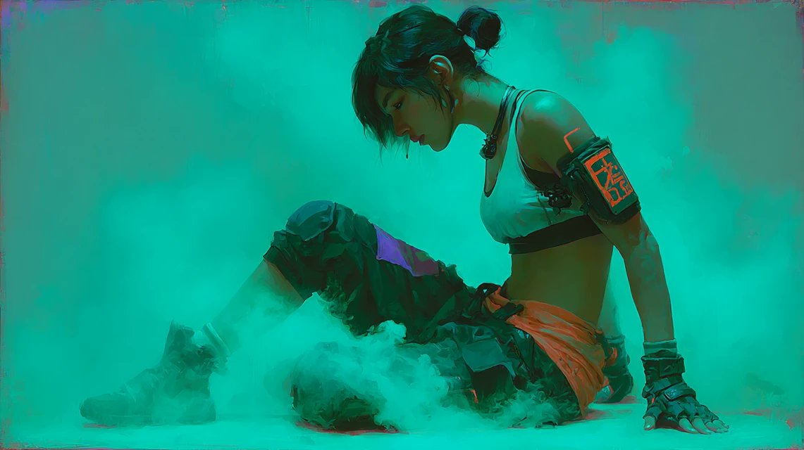 AIBoxBot构图进阶：未来感插画风格 sref 5816413498 解析｜Midjourney 提示词 - AIBoxBot