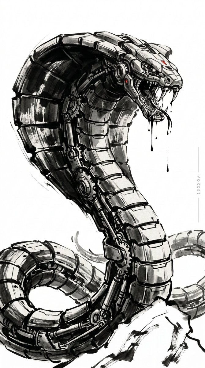 AIBoxBot场景实战：水墨机械「工程师」风格系统解析｜NanoBanana 构图提示词 - AIBoxBot