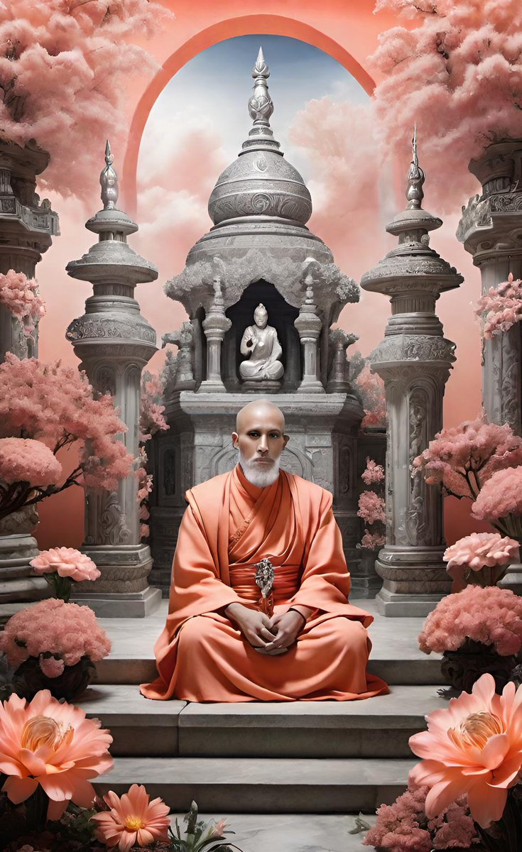 AIBoxBot场景实战：巴洛克科幻×僧侣殿堂：厚重神圣的混合风格｜Midjourney 构图提示词 - AIBoxBot