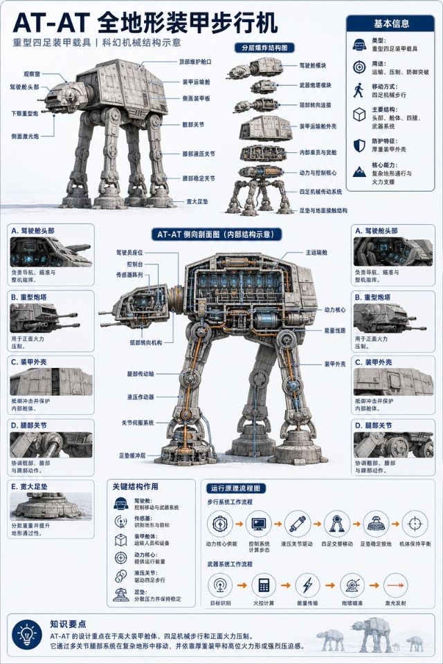 AIBoxBot案例解析：虚构载具拆解成说明书，这个提示词太强了｜NanoBanana 提示词 - AIBoxBot