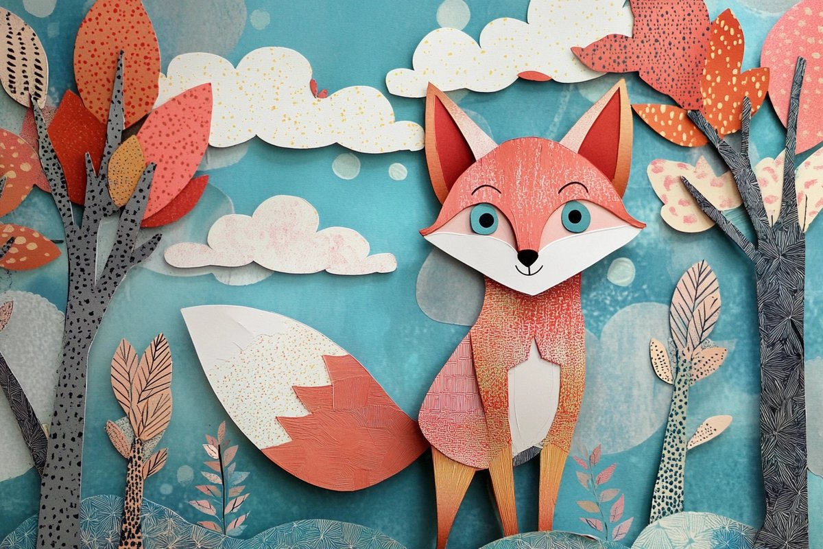 AIBoxBot最新教程：童话感剪纸插画风格模板解析 | Midjourney（附提示词） - AIBoxBot