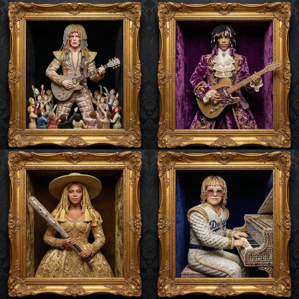 AIBoxBot最新教程：流行文化 × 皇家刺绣挂毯的奢华实验 | Midjourney（附提示词） - AIBoxBot