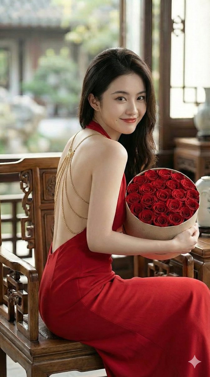 高贵典雅人像质感参考示例 - AIBoxBot