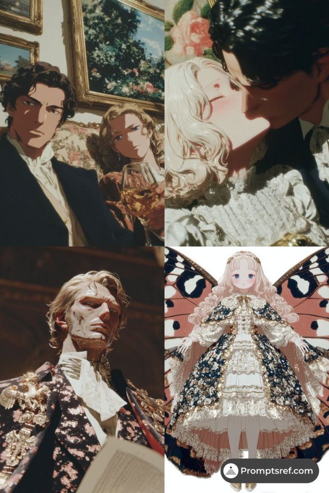 AIBoxBot场景实战：赛博梦幻人像：热门 sref 风格解析｜Midjourney 构图提示词 - AIBoxBot