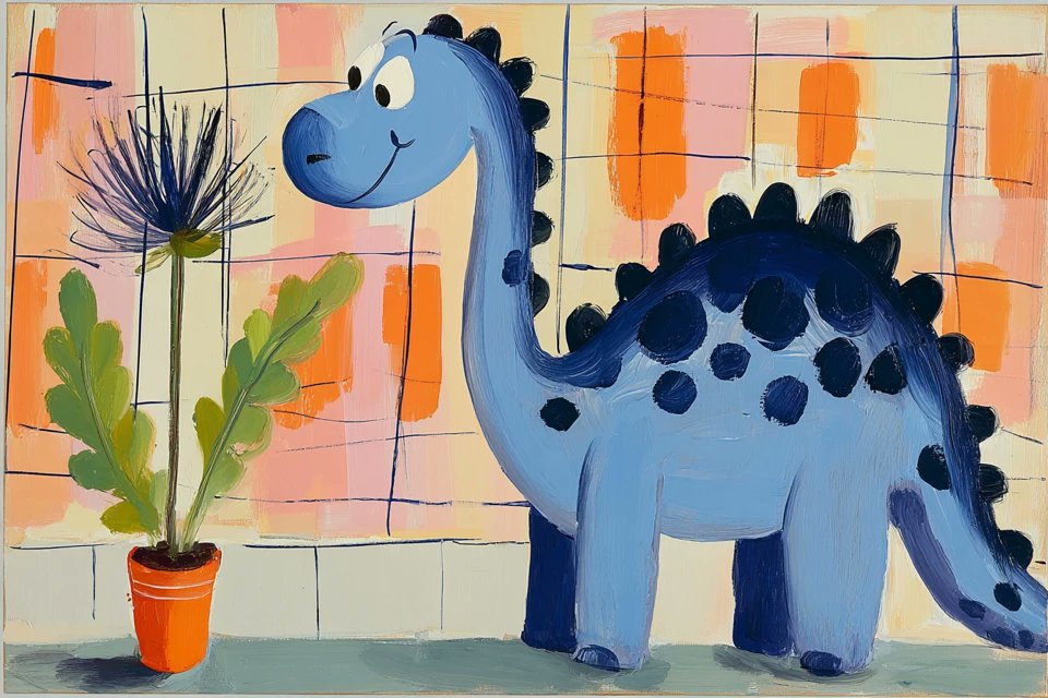 AIBoxBot构图进阶：多彩颗粒插画风：新自定义 sref 风格｜Midjourney 提示词 - AIBoxBot