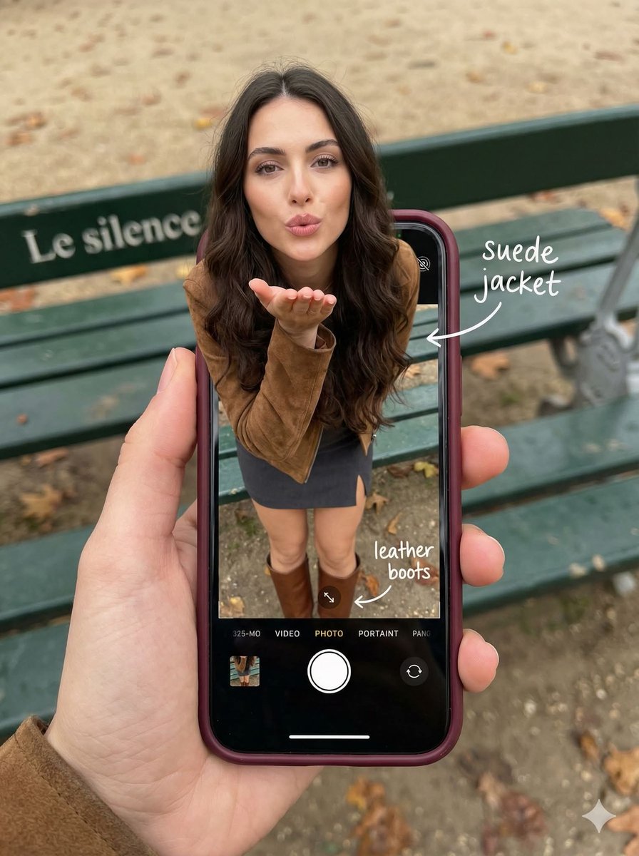 手机屏里走出的女孩：光学错觉练习 - AIBoxBot