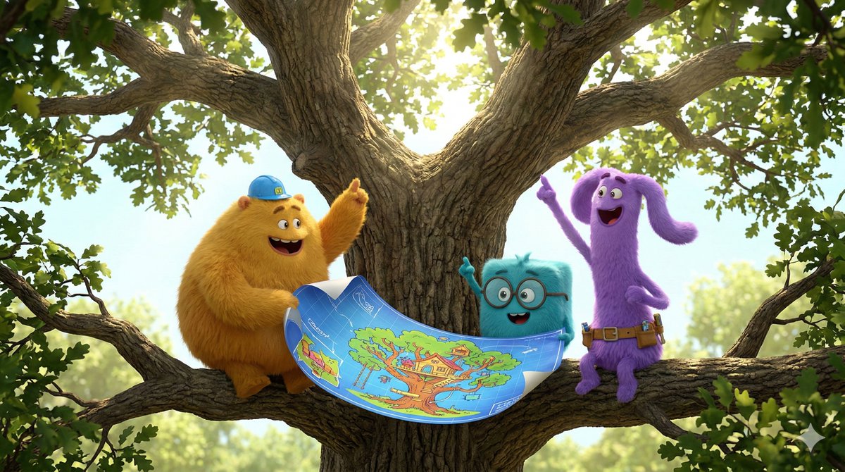 AIBoxBot风格练习：四格故事结构的多图一致性玩法｜NanoBanana 提示词分享 - AIBoxBot