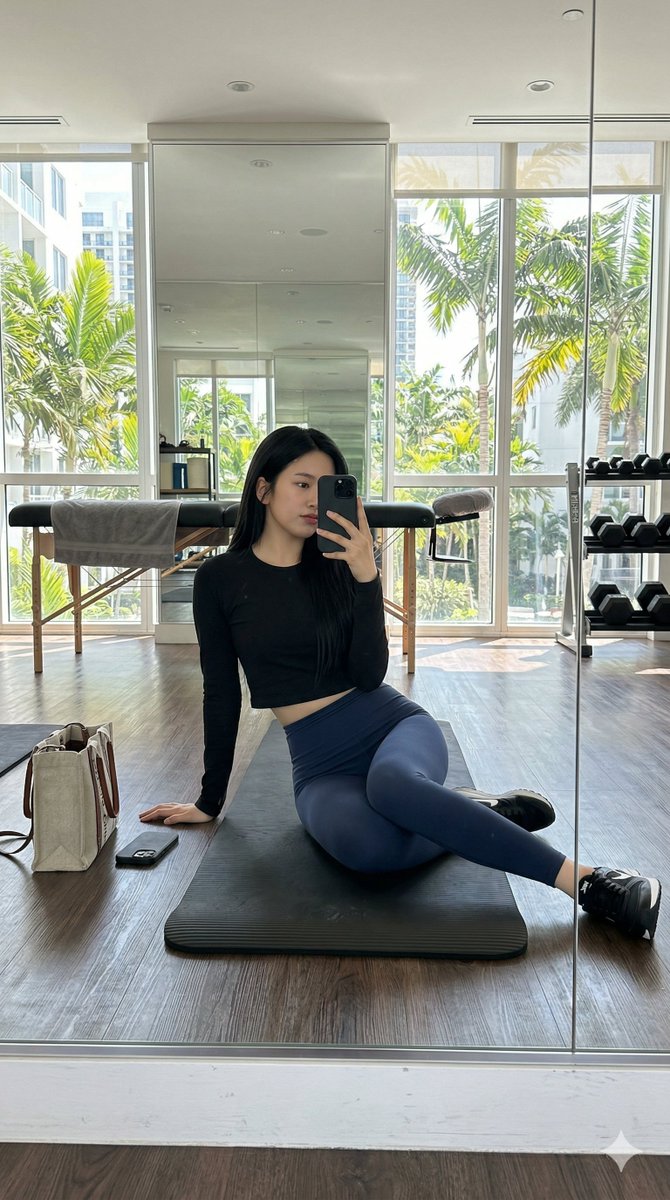 AIBoxBot构图拆解：IVE 早安伸展操：少女感写实自拍｜NanoBanana 实操指南（附提示词） - AIBoxBot