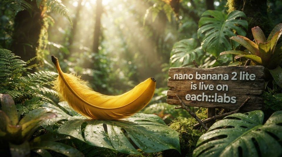 AIBoxBot最新教程：NanoBanana 2 Lite：极速又省钱的图像编辑模型 | NanoBanana（附提示词） - AIBoxBot
