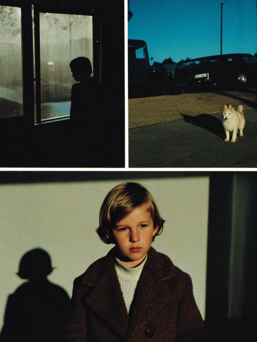 AIBoxBot构图进阶：童年记忆感的电影感插画构图｜Midjourney 提示词 - AIBoxBot