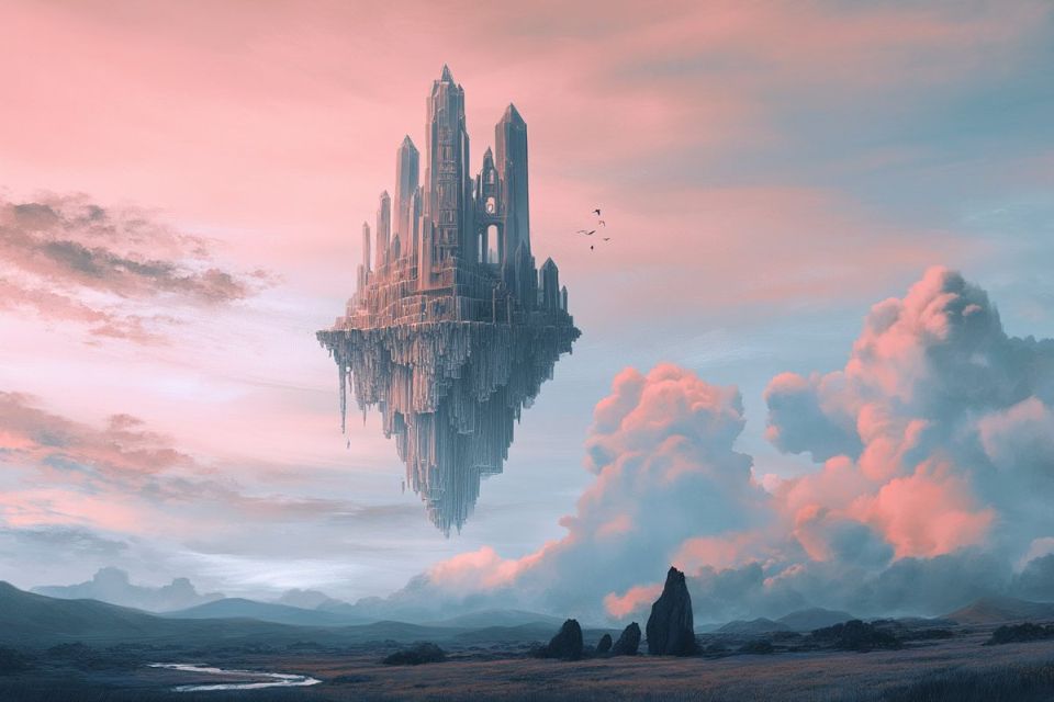 AIBoxBot视觉笔记：梦核象征主义：超现实符号风景练习｜Midjourney 构图实操指南 - AIBoxBot