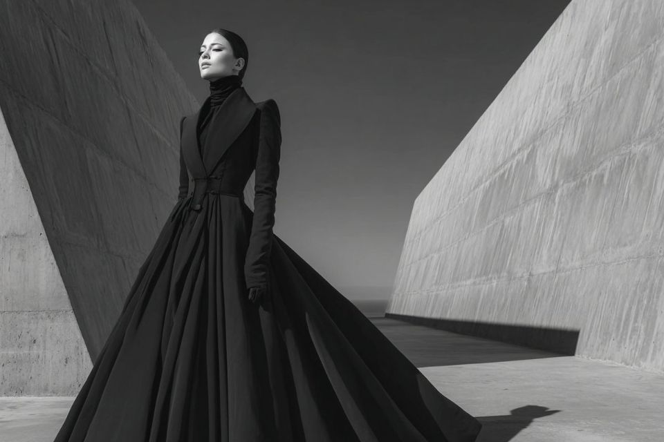 AIBoxBot视觉拆解：极简科幻建筑感肖像练习｜Midjourney 教程 - AIBoxBot