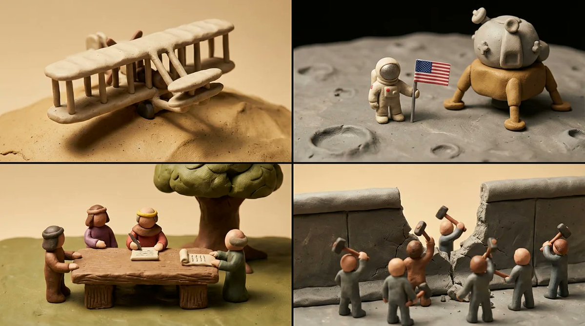 AIBoxBot风格练习：用 NanoBanana 复刻 Midjourney 风格：Q版历史事件｜NanoBanana 提示词分享 - AIBoxBot