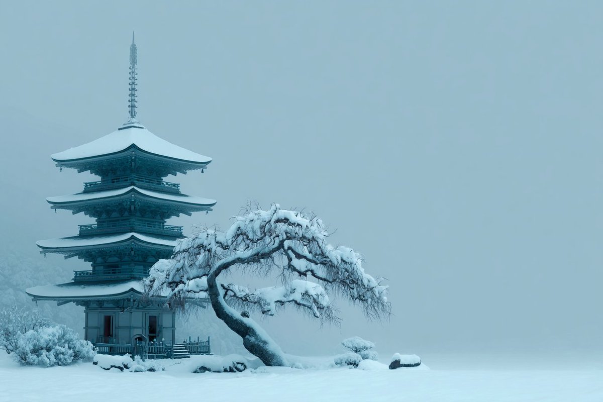 AIBoxBot构图拆解：禅意明暗对比的人物构图练习｜Midjourney 实操指南（附提示词） - AIBoxBot