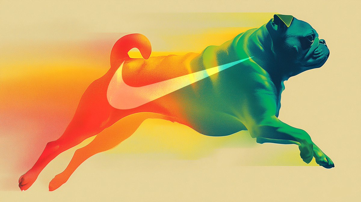 AIBoxBot最新教程：Nike 拟人哈巴狗：用 sref 玩出潮牌感 | Midjourney（附提示词） - AIBoxBot