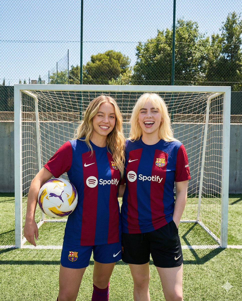 AIBoxBot构图进阶：巴塞罗那球迷海边写真风格设定｜NanoBanana 提示词 - AIBoxBot