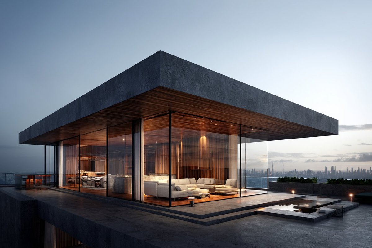 AIBoxBot场景实战：极简建筑形态角色设计示例｜Midjourney 构图提示词 - AIBoxBot