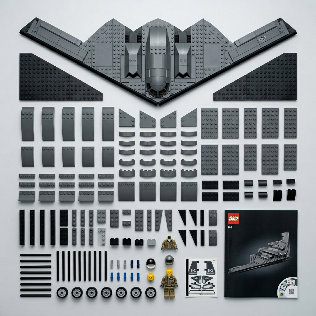 AIBoxBot构图进阶：把机器人“乐高化”：NanoBanana LEGO 套装技巧｜NanoBanana 提示词 - AIBoxBot