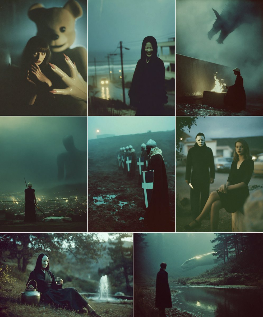 AIBoxBot视觉拆解：高能恐怖视觉风：血腥走廊氛围参考｜Midjourney 教程 - AIBoxBot