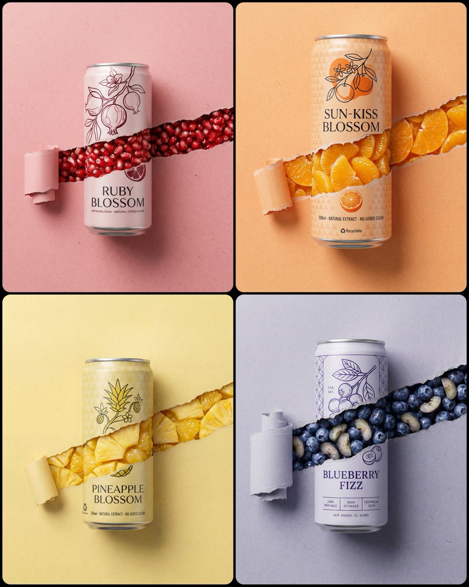 AIBoxBot最新教程：商业易拉罐撕裂揭示视觉概念 | NanoBanana（附提示词） - AIBoxBot