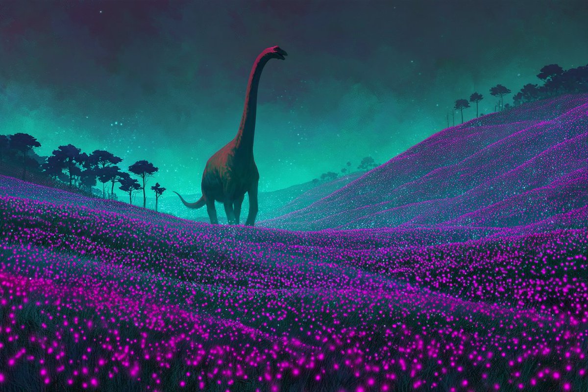 AIBoxBot实战笔记：萤火幻谷：生物荧光包围的梦境人物｜Midjourney 教程 - AIBoxBot