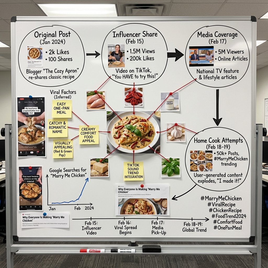AIBoxBot场景实战：爆款菜的走红路径可视化玩法｜NanoBanana 构图提示词 - AIBoxBot