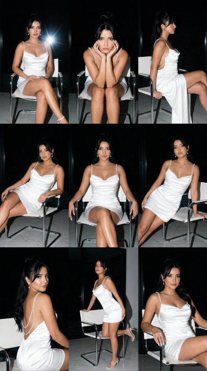 AIBoxBot实战笔记：夜色时尚大片级「闪光椅子」摄影网格｜NanoBanana 教程 - AIBoxBot