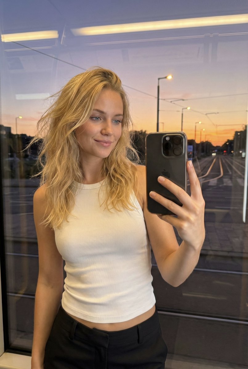 AIBoxBot视觉拆解：你就是风景：超写实手机反射照｜NanoBanana 教程 - AIBoxBot