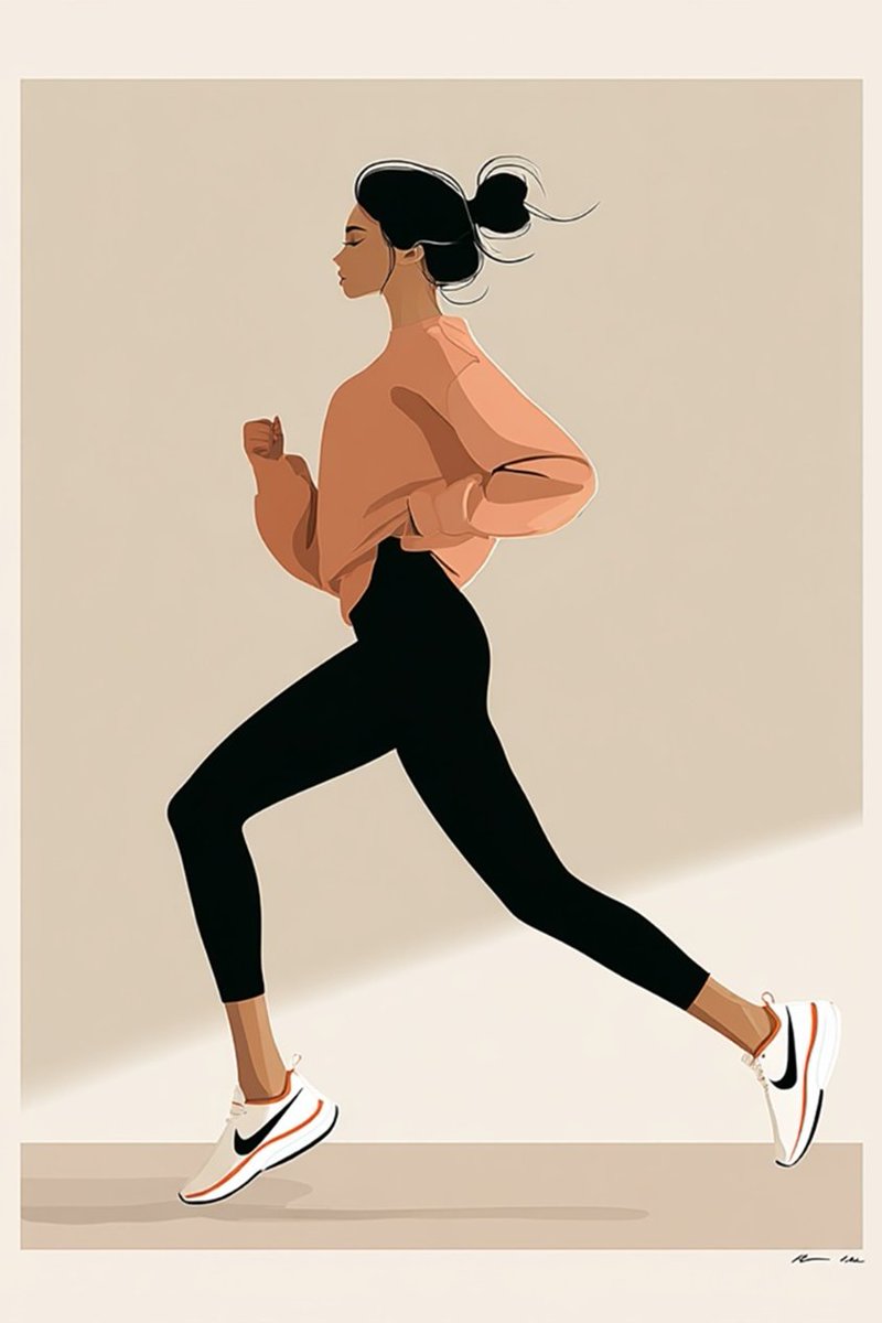 **高速奔跑的人体写实序列练习** - AIBoxBot