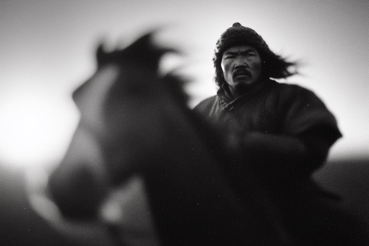 AIBoxBot最新教程：胶片质感的草原汗王肖像练习 | Midjourney（附提示词） - AIBoxBot