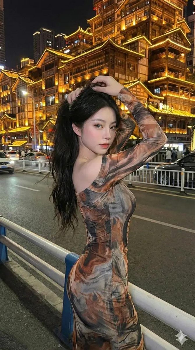 AIBoxBot风格练习：夜景人像结构示范：如何写出清晰构图 Prompt｜NanoBanana 提示词分享 - AIBoxBot