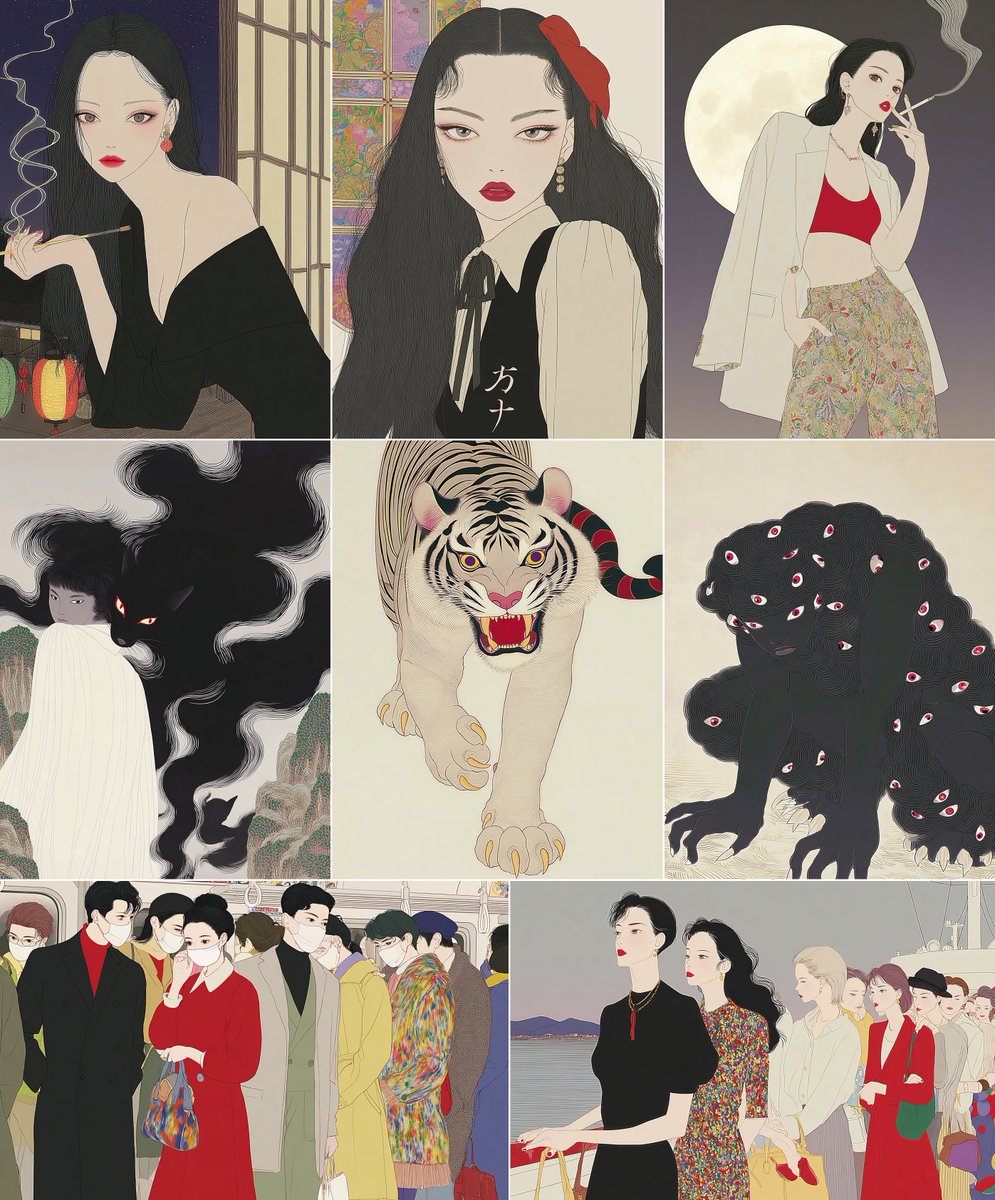 AIBoxBot创作练习：梦幻柔光人像：这组 sref 风格有多好用？｜Midjourney 提示词分享 - AIBoxBot