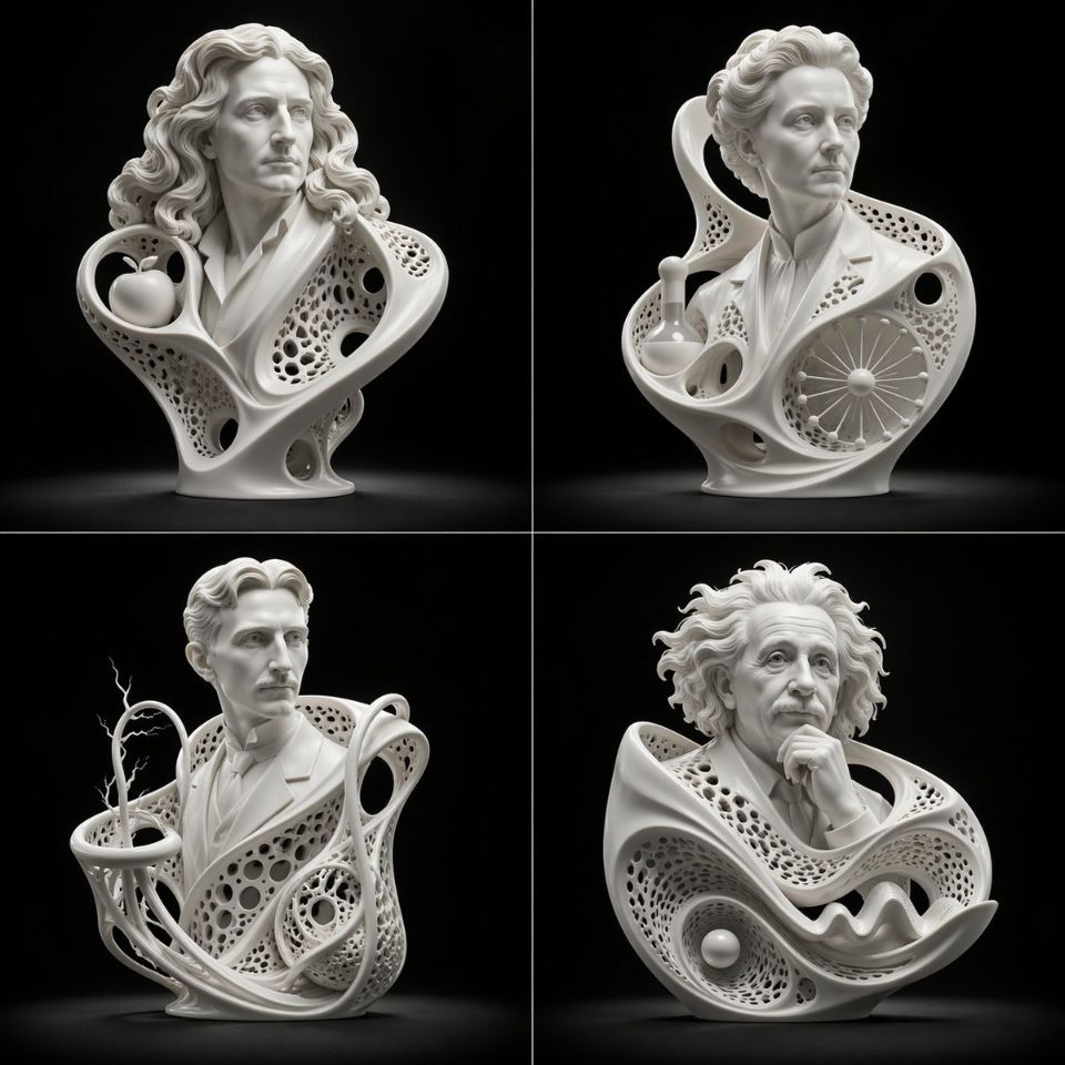 AIBoxBot视觉拆解：抽象生物感陶瓷雕塑风格解析｜Midjourney 教程 - AIBoxBot