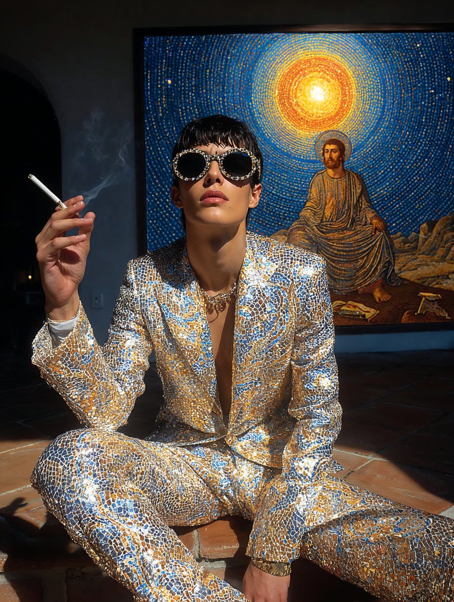 AIBoxBot视觉拆解：高能电光角色风格混合示例｜Midjourney 教程 - AIBoxBot