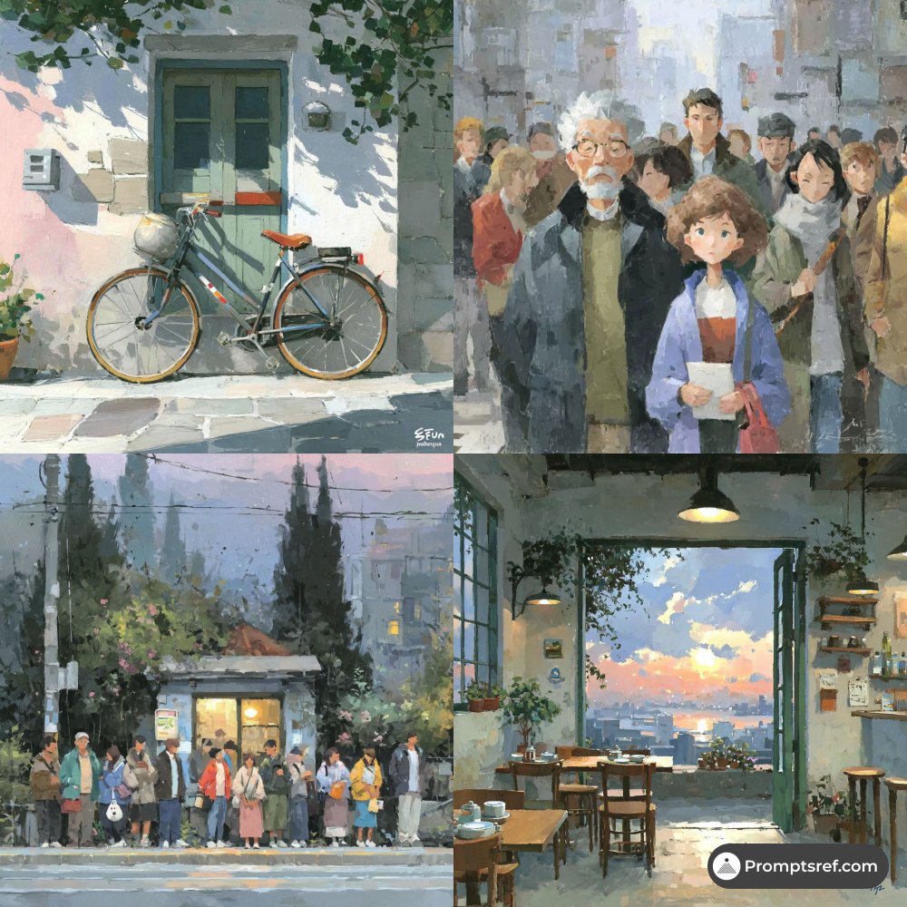 AIBoxBot视觉拆解：赛博朋克高饱和插画风格 sref 解析｜Midjourney 教程 - AIBoxBot