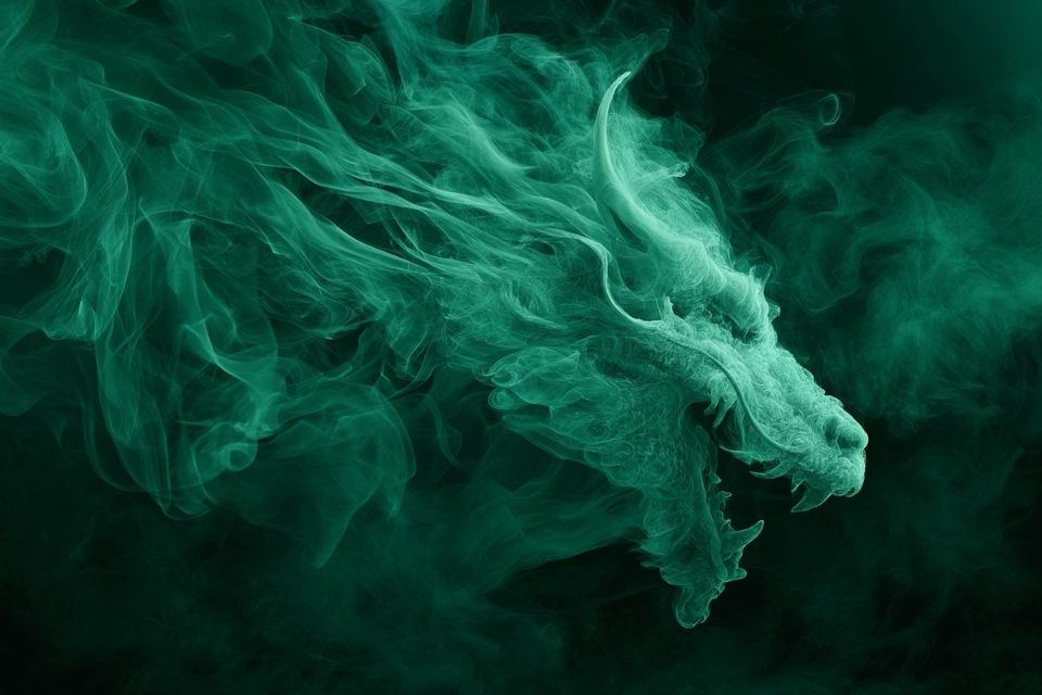 AIBoxBot场景实战：单色烟雾与暗影的人物肖像练习｜Midjourney 构图提示词 - AIBoxBot