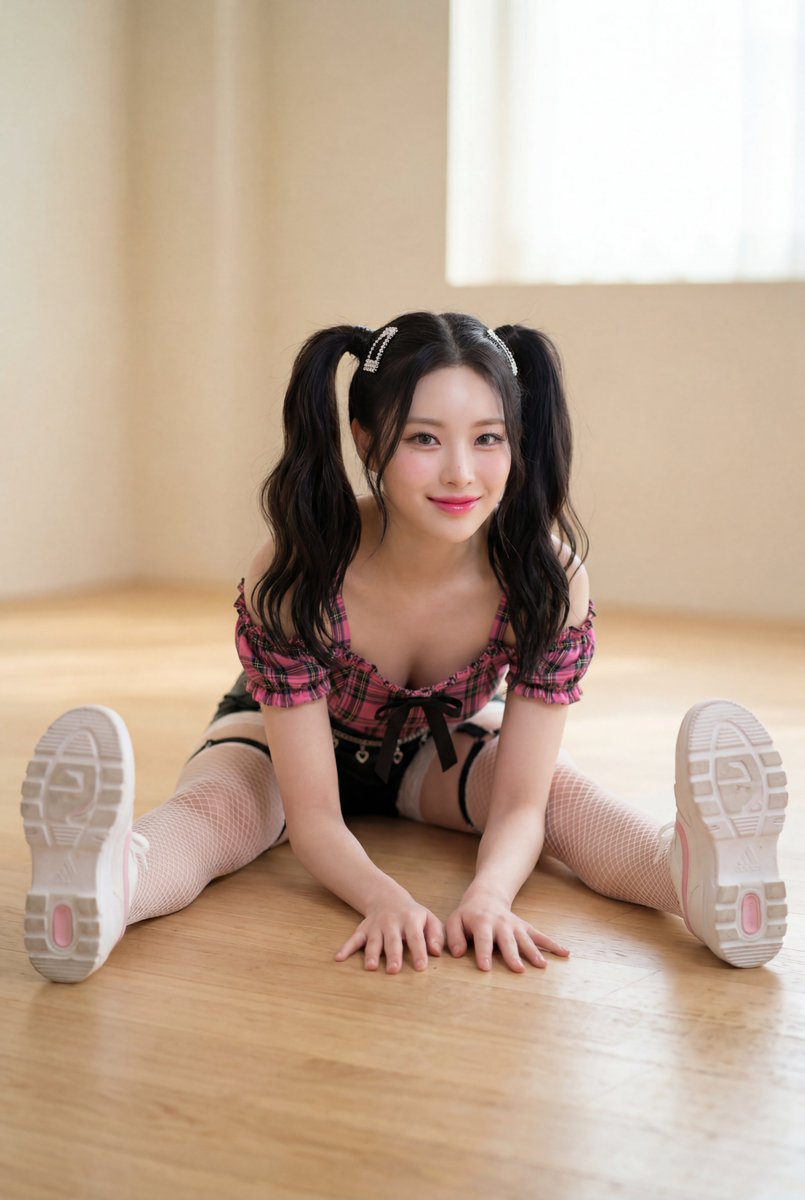 AIBoxBot视觉笔记：可爱感与时尚感融合的K-pop舞者人像｜Midjourney 构图实操指南 - AIBoxBot