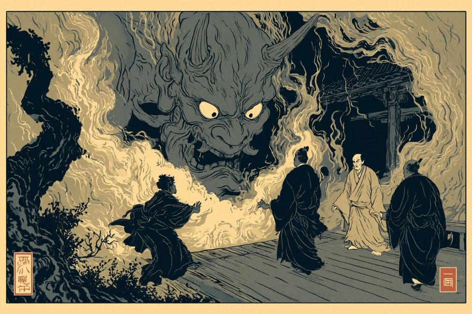 AIBoxBot最新教程：浮世绘神怪邂逅场景提示词拆解 | Midjourney（附提示词） - AIBoxBot