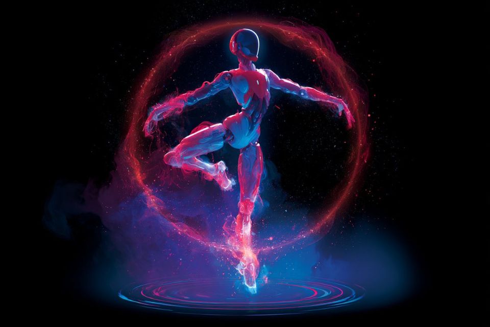 AIBoxBot案例解析：霓虹宇宙幻想场：Celestial Neon Reverie 提示词模版｜NanoBanana 提示词 - AIBoxBot